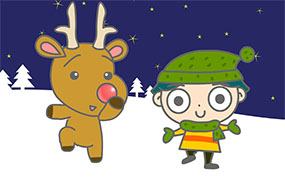 圣诞节歌曲动画flash素材